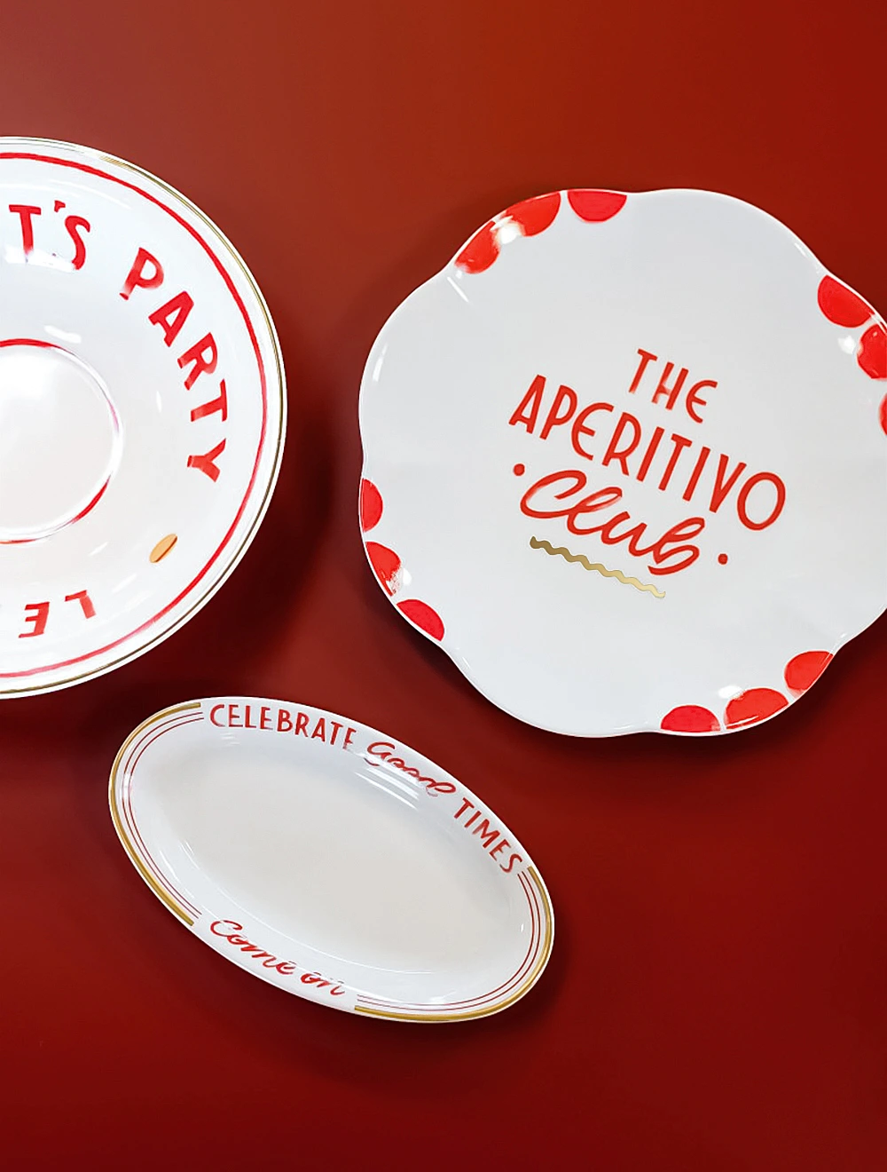 Закусочная тарелка The Club, 22 см