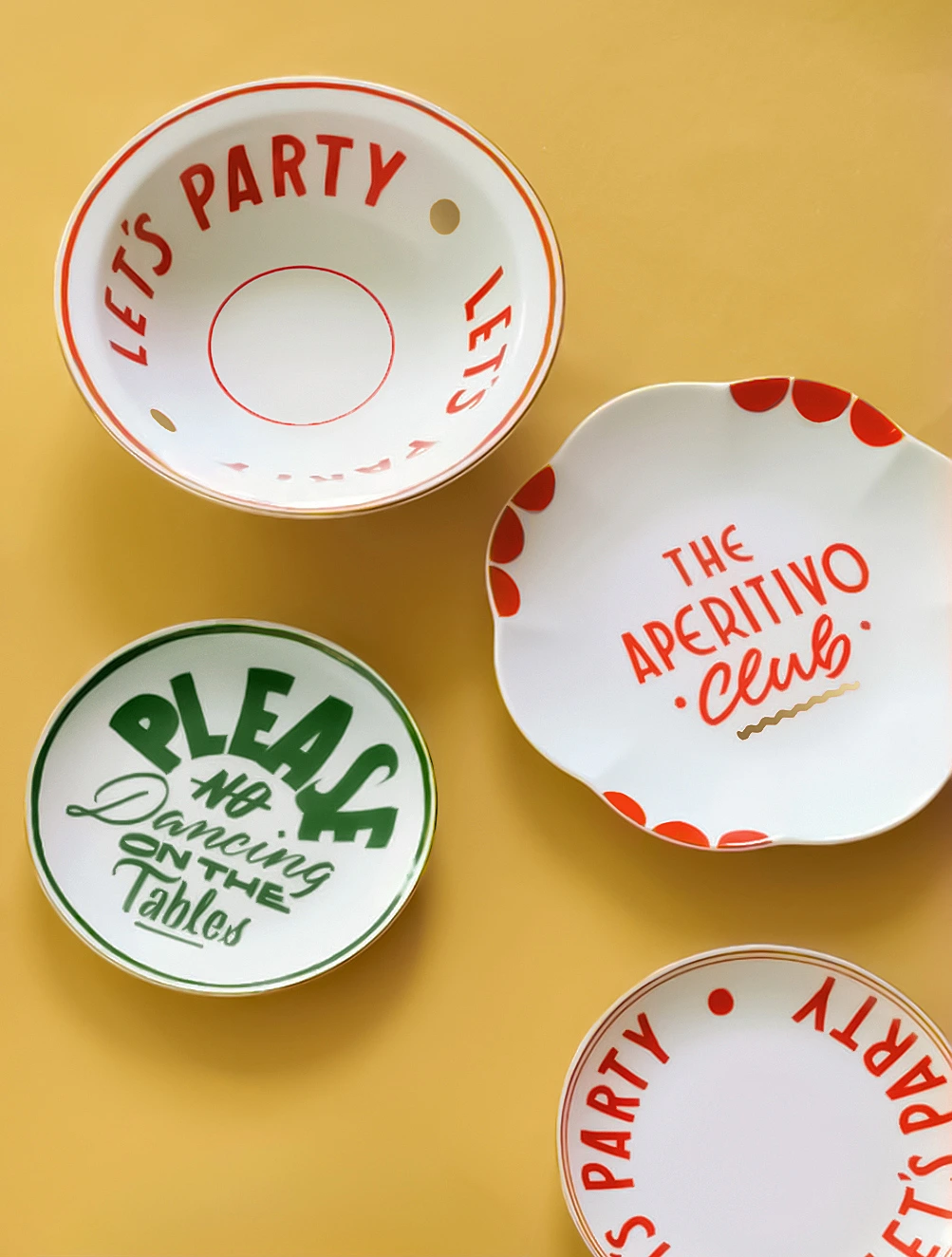 Закусочная тарелка The Club, 22 см