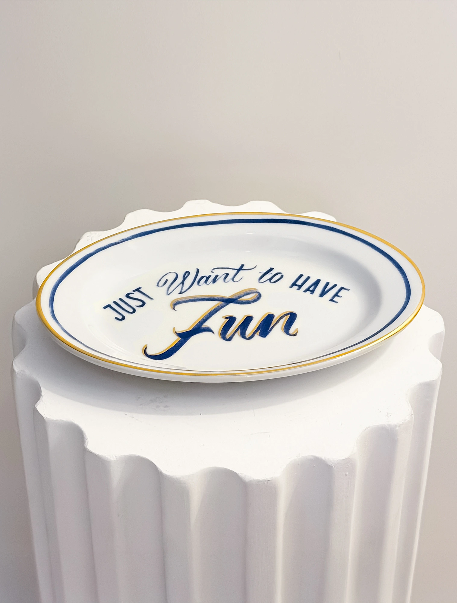 Плоское блюдо The Club, 19,5 см