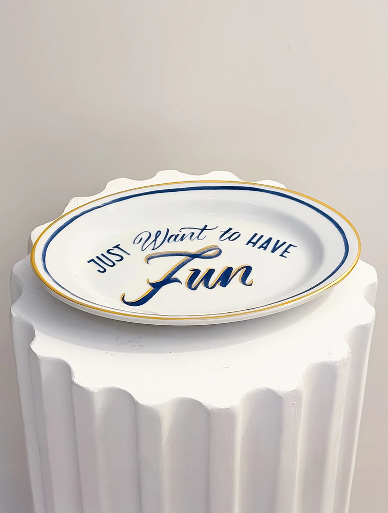 Плоское блюдо The Club, 19,5 см от Bitossi Home