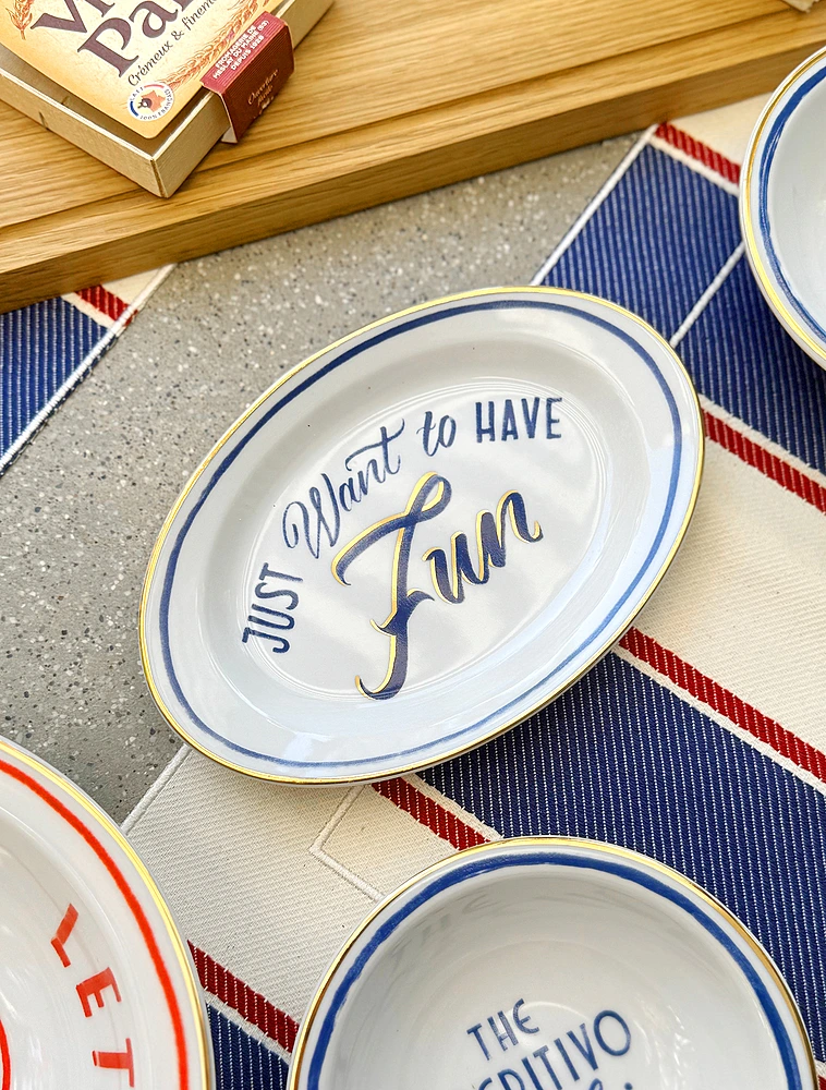 Плоское блюдо The Club, 19,5 см от Bitossi Home