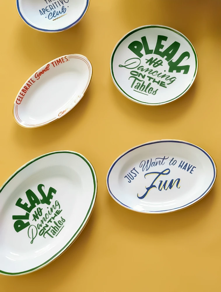 Плоское блюдо The Club, 19,5 см от Bitossi Home