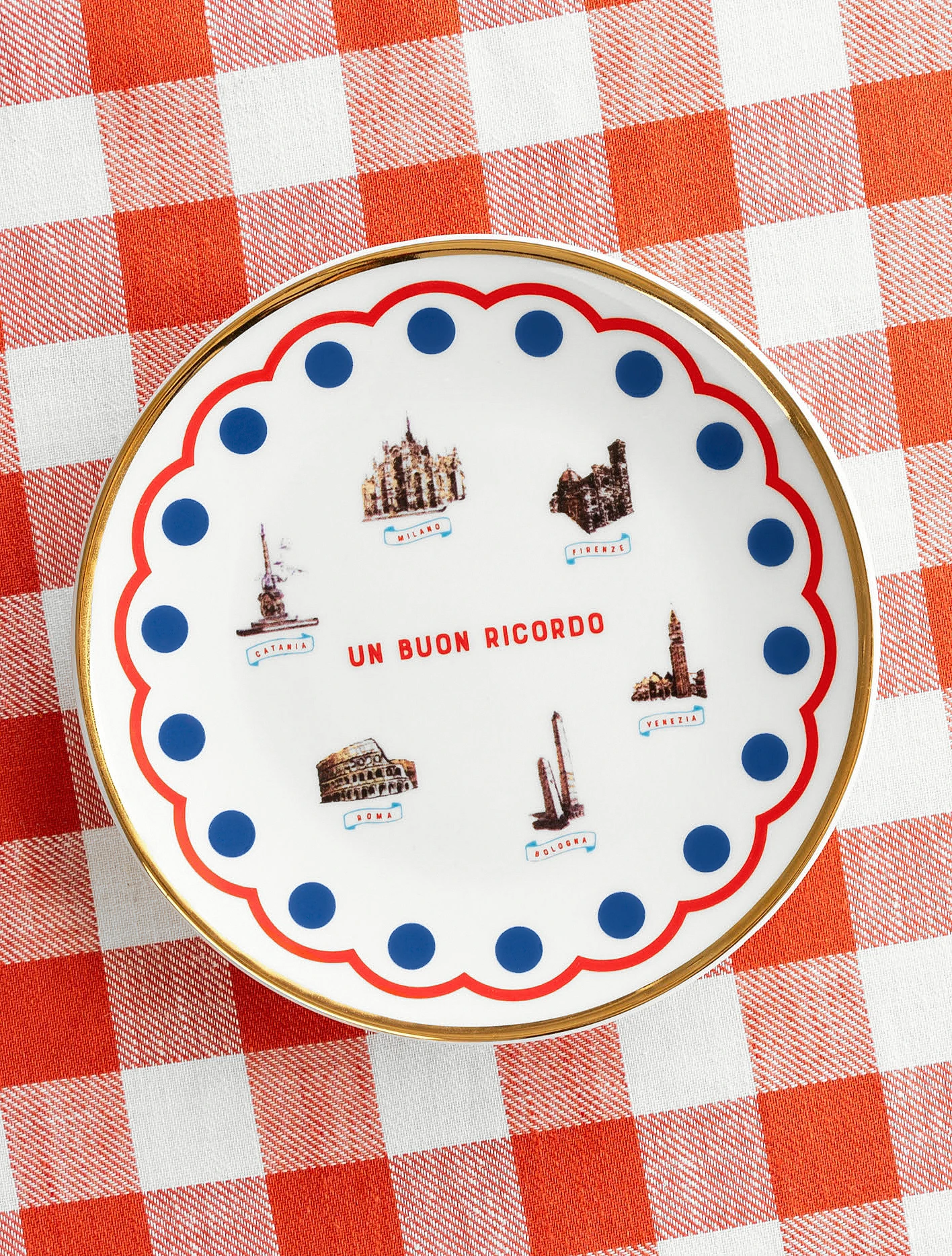 Пирожковая тарелка Un Buon Ricordo, 15,5 см
