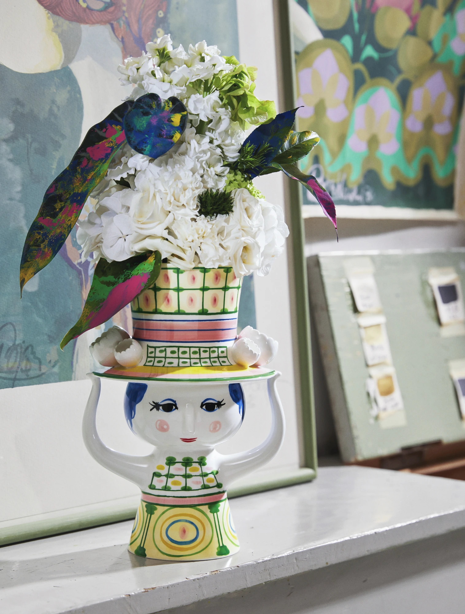 Ваза Lady with hat, 24,5 см