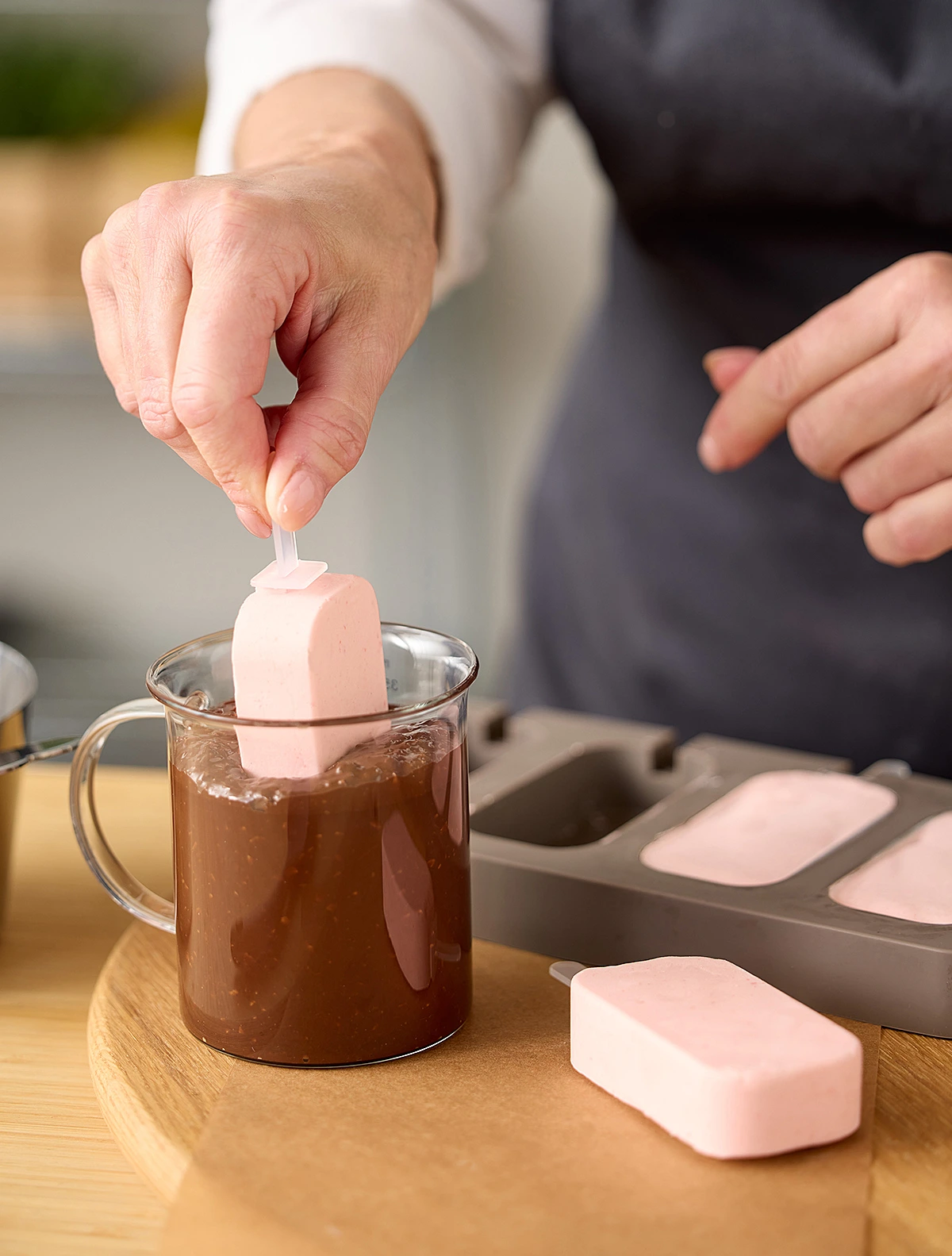 Форма для мороженого Ice Cream & Chocolate, 4 ячейки, 26х15 см