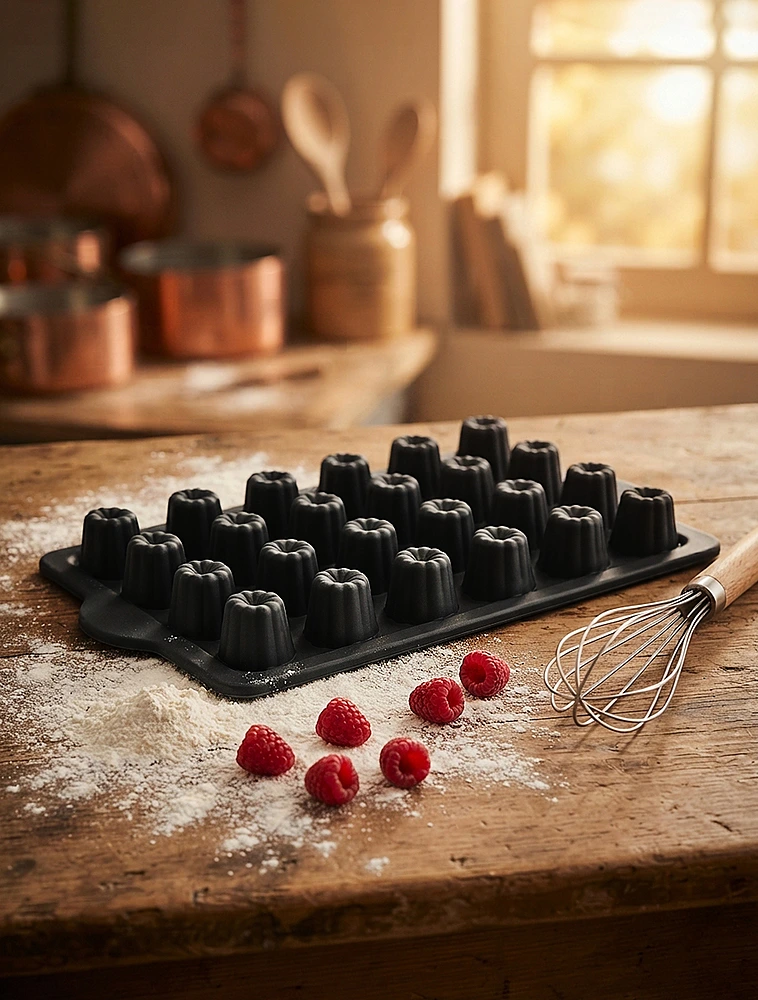 Форма для выпечки кексов Cookies & Muffins, 24 ячейки, 34,5х21,5 см от Blomsterbergs