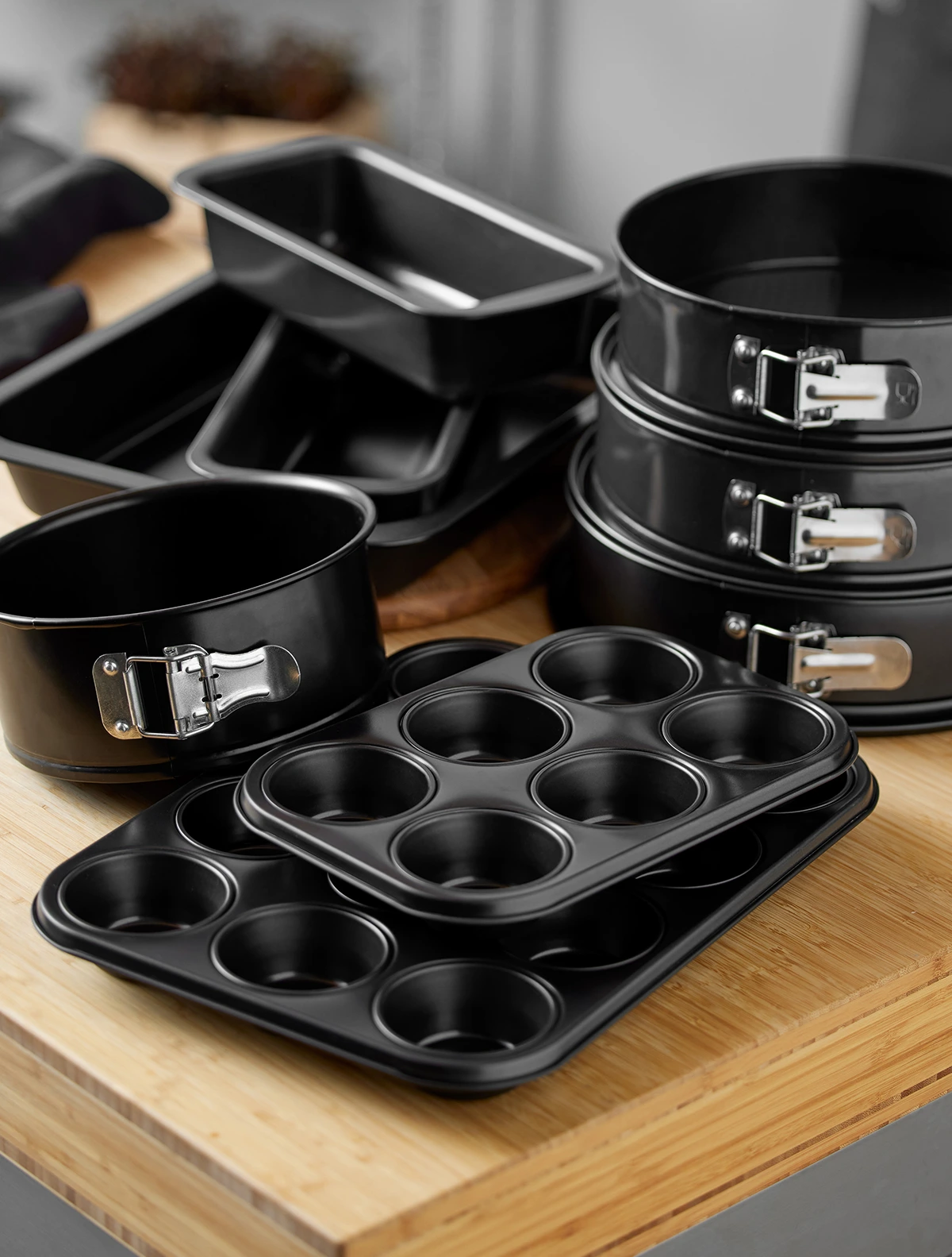 Форма для выпечки кексов Cookies & Muffins, 6 ячеек, 27х18,5 см