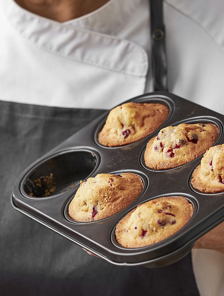 Форма для выпечки кексов Cookies & Muffins, 6 ячеек, 27х18,5 см от Blomsterbergs