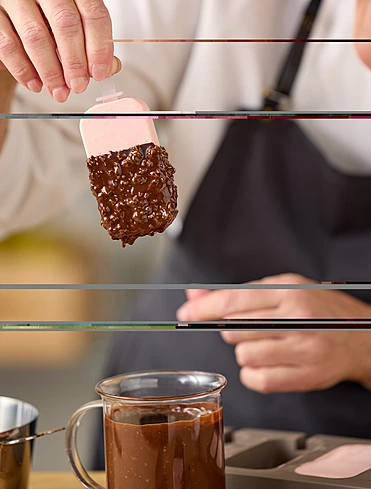 Форма для мороженого Ice Cream & Chocolate, 4 ячейки, 26х15 см