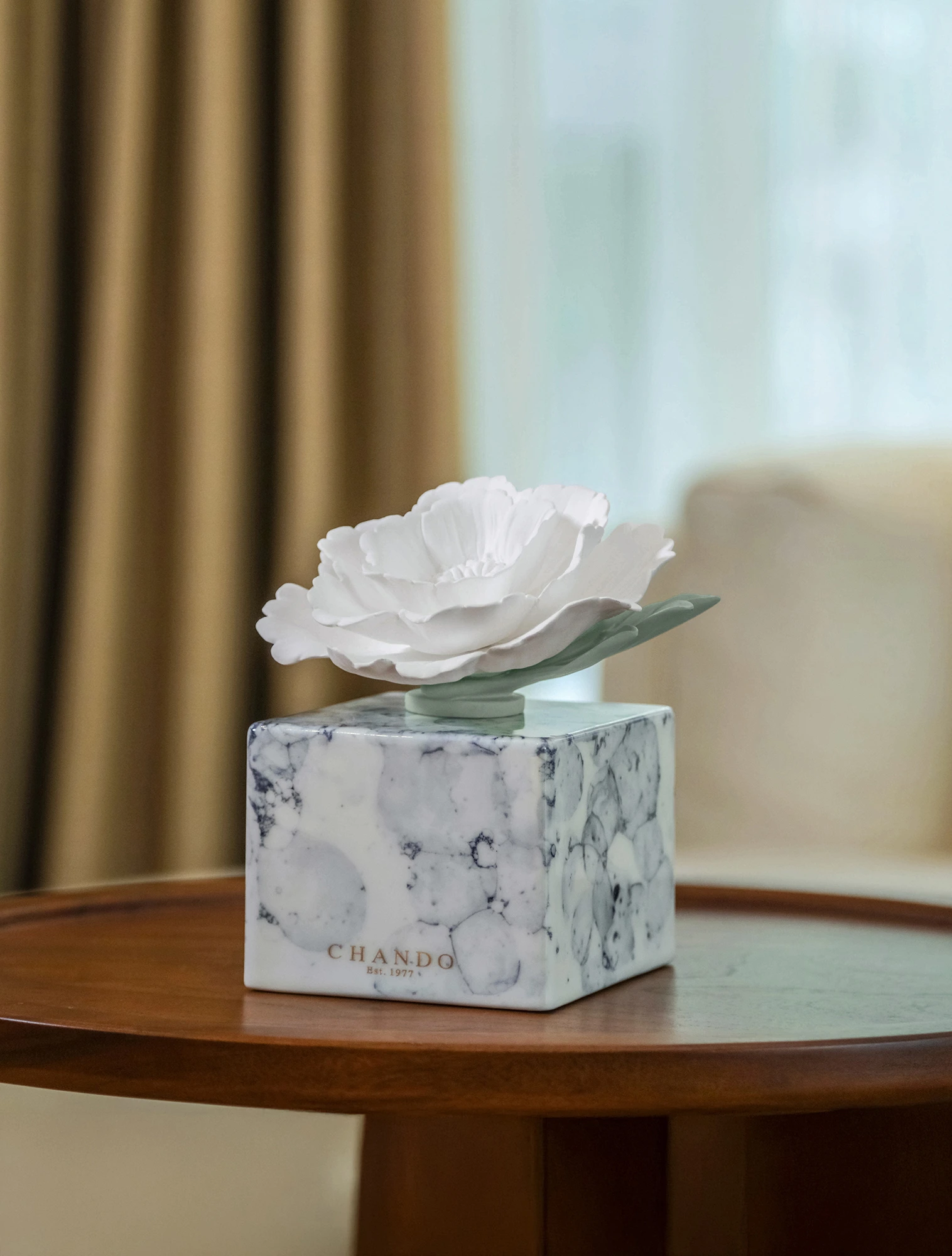 Ароматический диффузор Marble White Peony, 200 мл