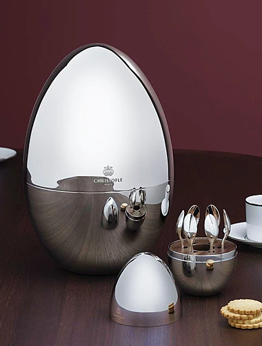 Набор из 6 кофейных ложек Mood Silver, 10 см