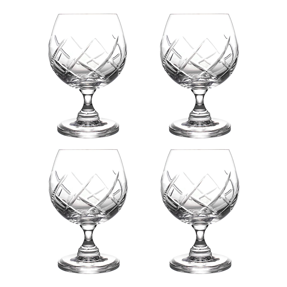 Набор из 4 бокалов для коньяка Christine, 350 мл от Cristal de Paris