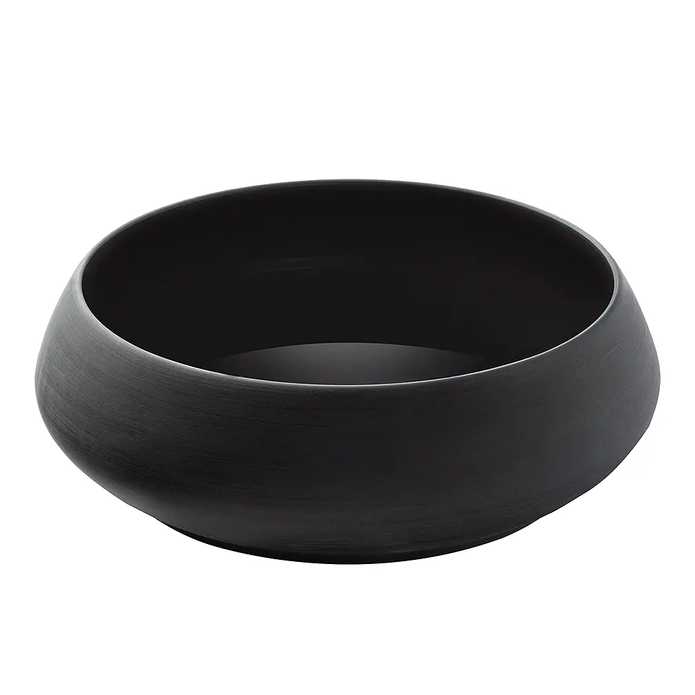 Сервировочный салатник Bahia Black, 28 см от Degrenne