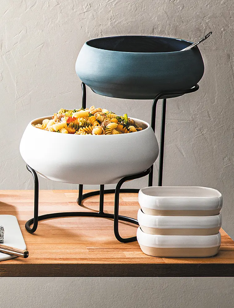 Сервировочный салатник Bahia Moonstone, 28 см от Degrenne