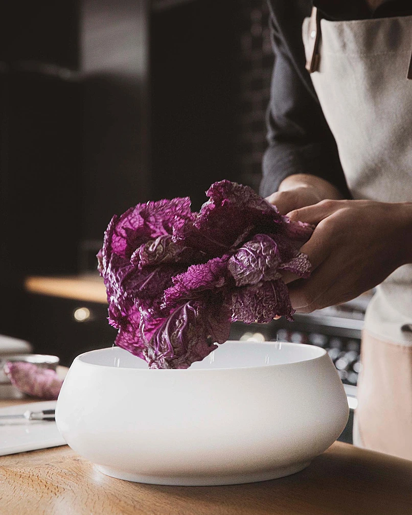 Сервировочный салатник Bahia Moonstone, 28 см от Degrenne