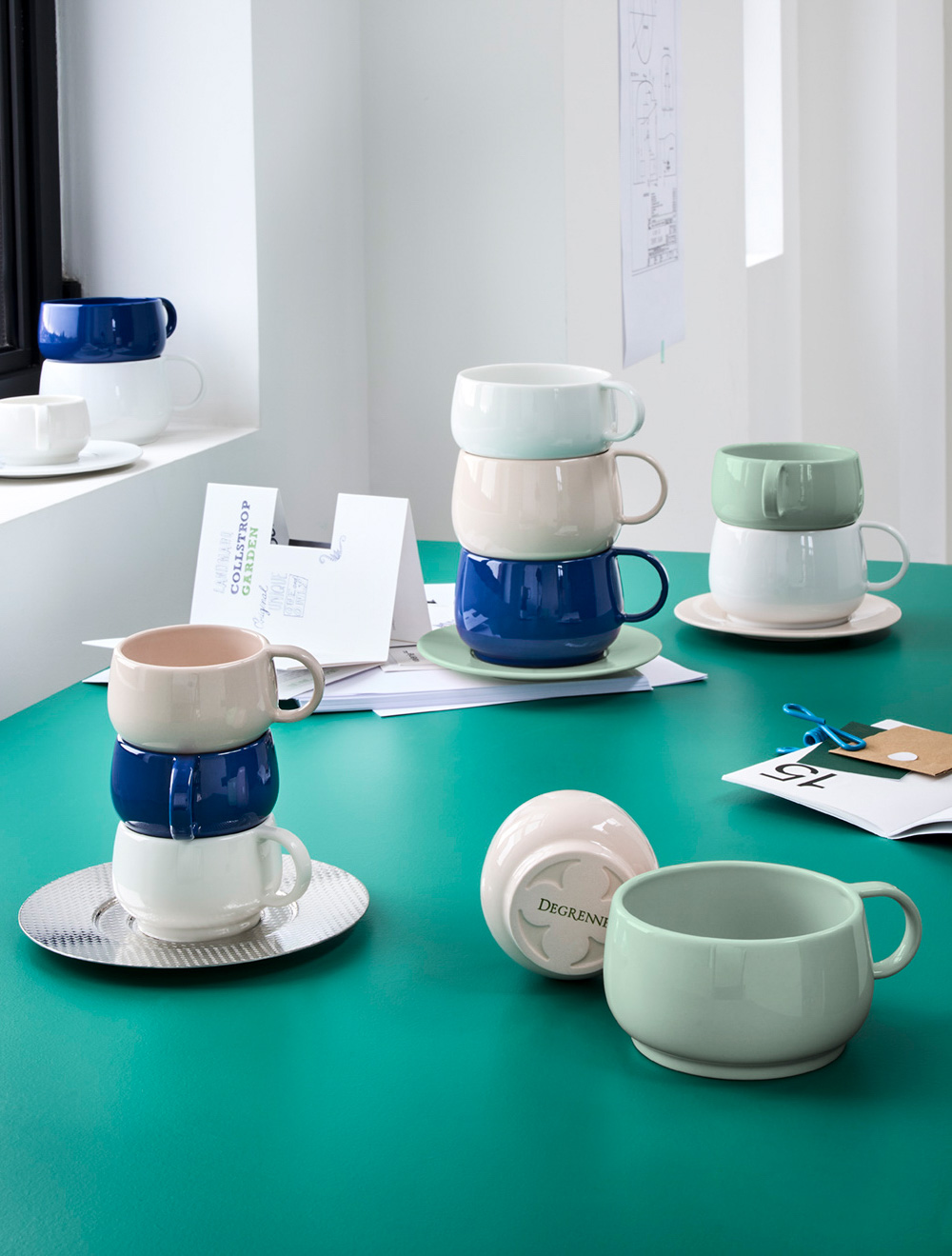 Чайная пара Empileo Cafeterie, 390 мл от Degrenne