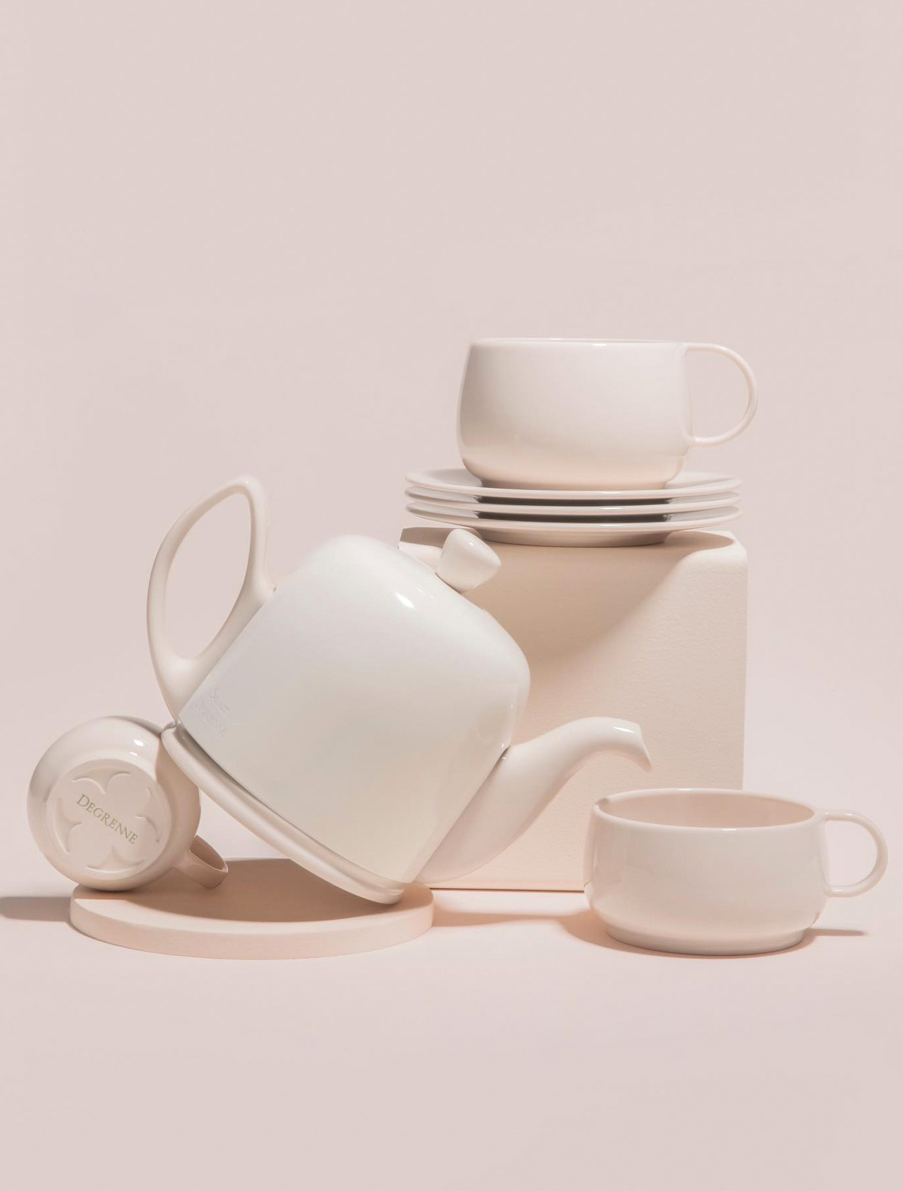 Чайная пара Empileo Cafeterie, 390 мл от Degrenne