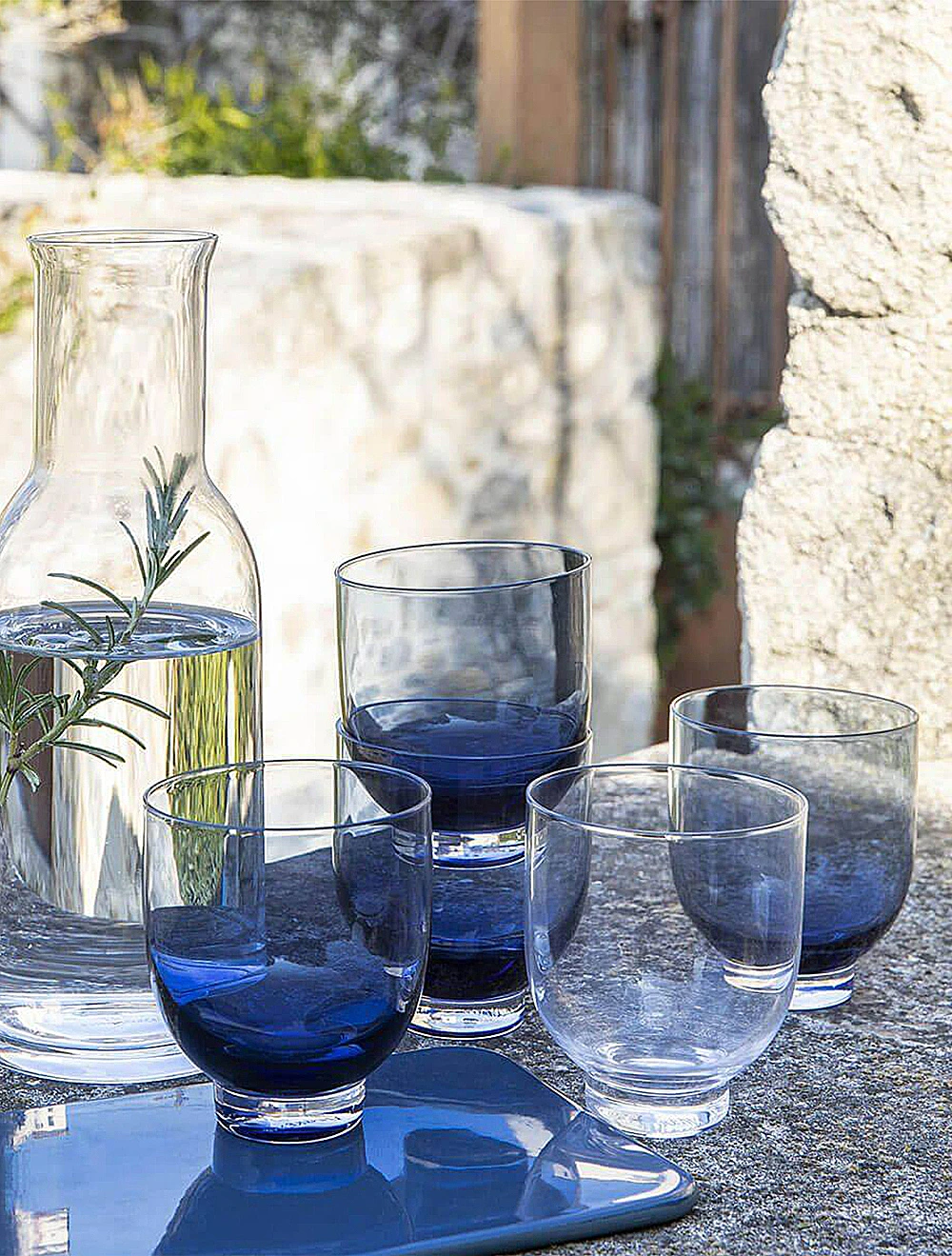 Стакан для воды Empileo Blue, 260 мл