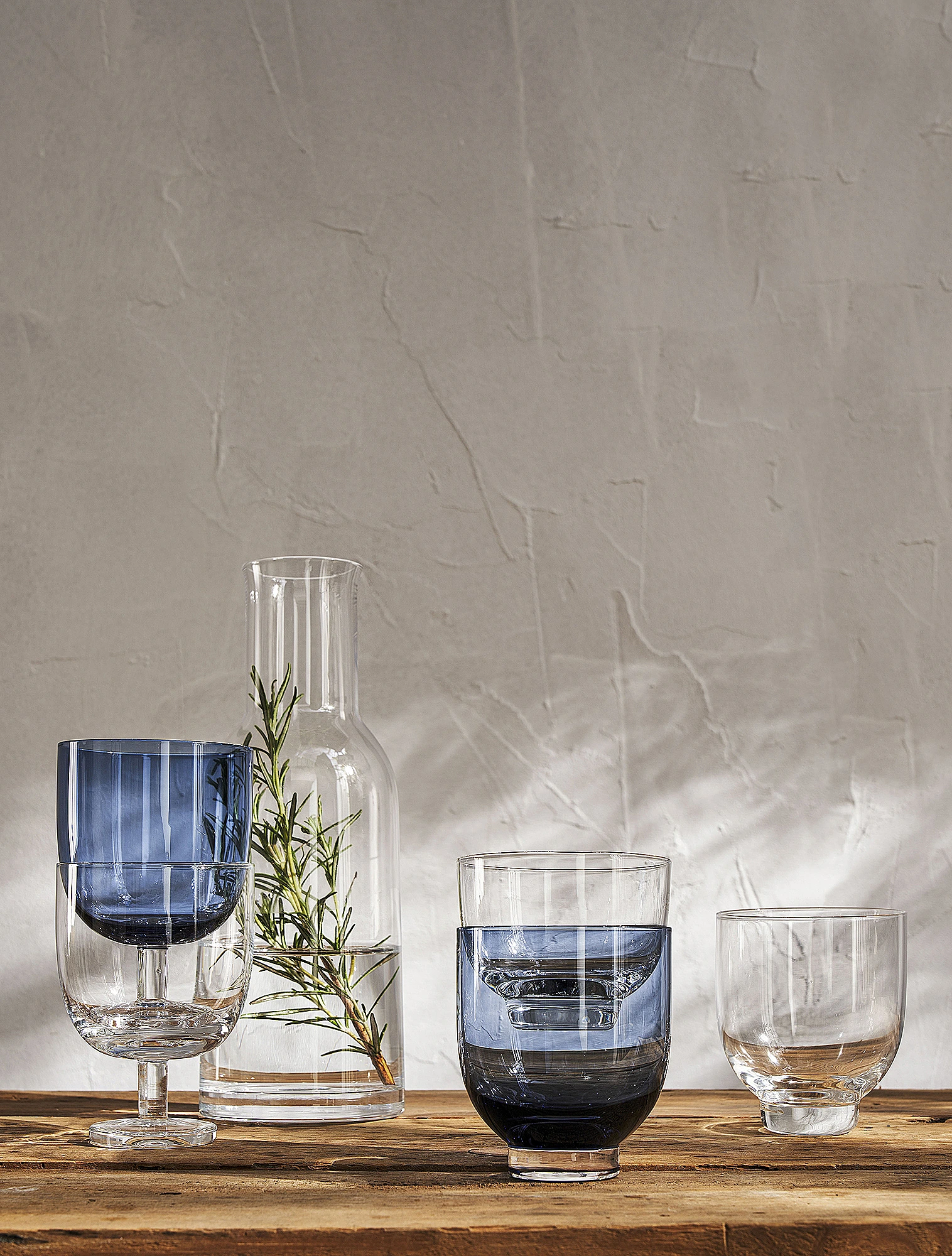 Стакан для воды Empileo Blue, 260 мл