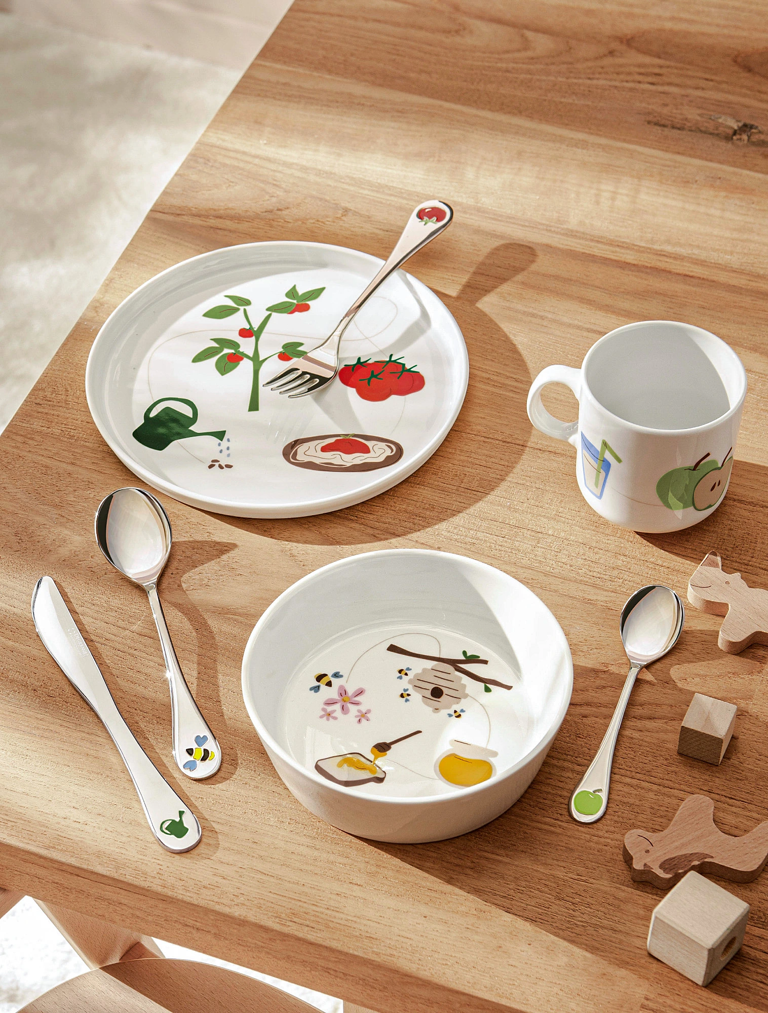 Детский набор из 3 предметов Eveil Gourmand