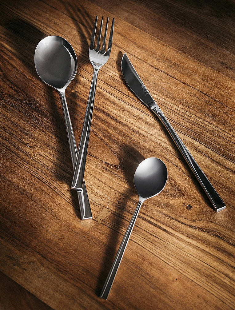 Набор столовых приборов Fuse Miroir на 12 персон, 50 пр. от Degrenne