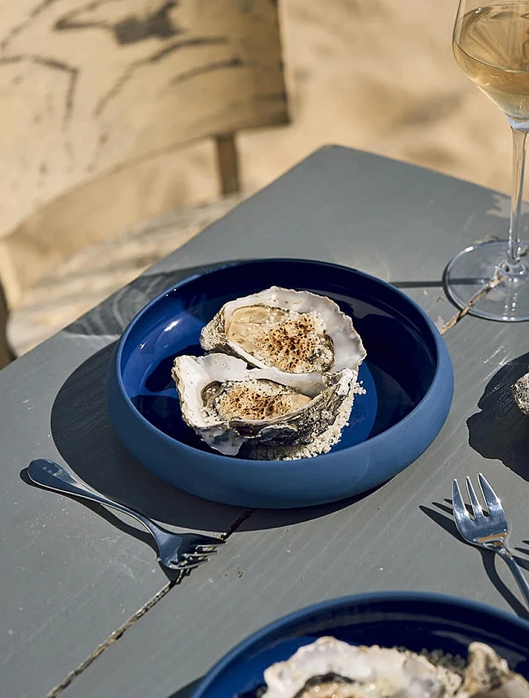 Сервировочный салатник Gourmet Blue, 22 см от Degrenne