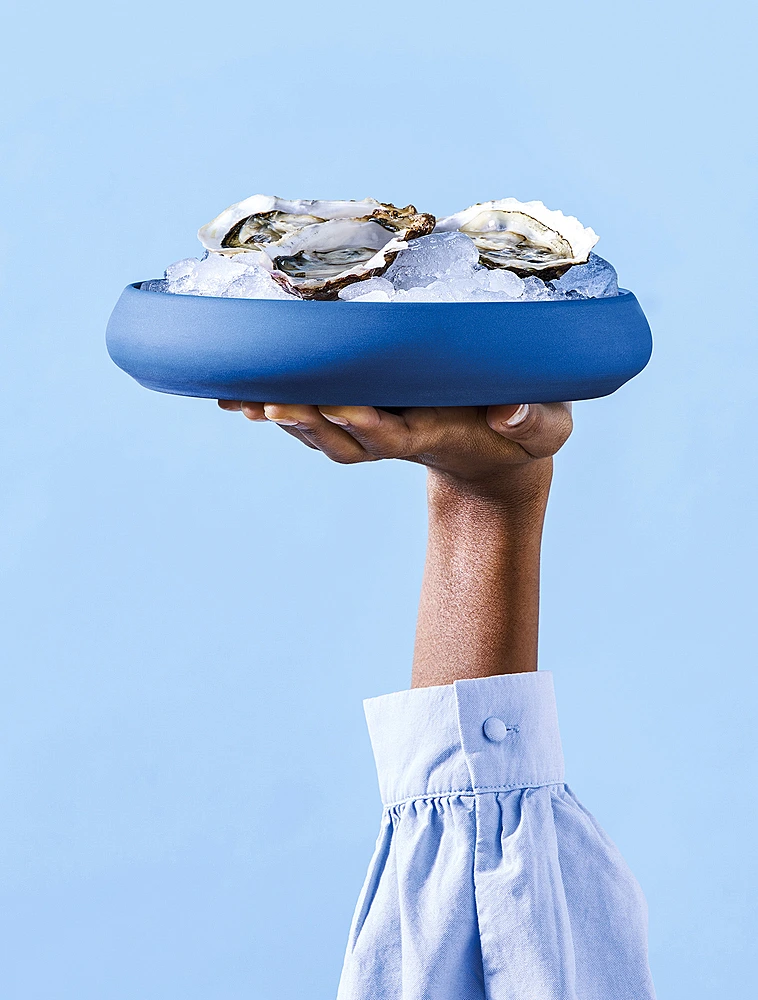 Сервировочный салатник Gourmet Blue, 22 см от Degrenne