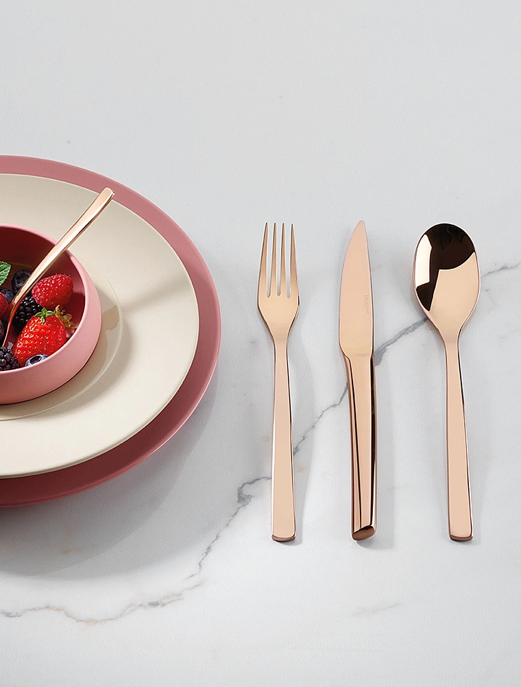 Набор столовых приборов Guest Copper на 6 персон, 24 пр. от Degrenne