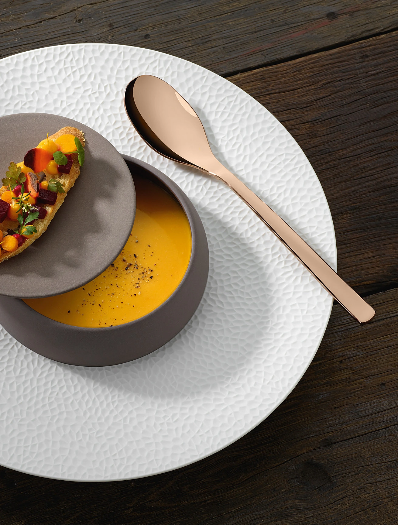 Набор столовых приборов Guest Copper на 6 персон, 24 пр.