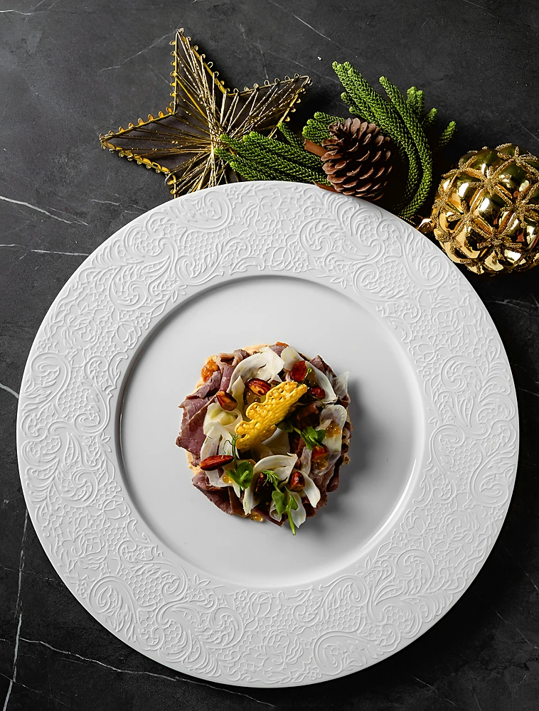 Закусочная тарелка L Couture, 24 см от Degrenne