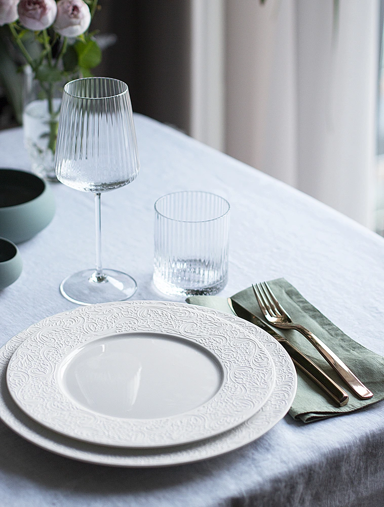 Закусочная тарелка L Couture, 24 см от Degrenne