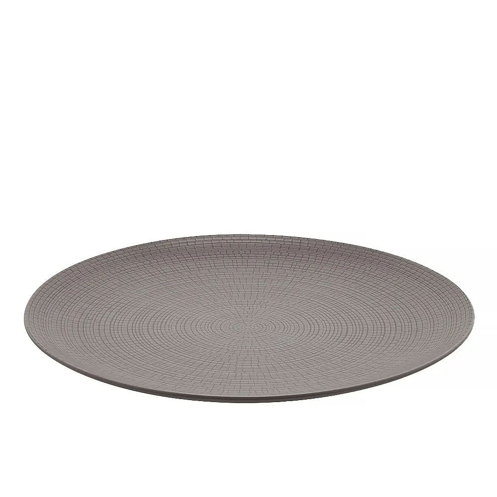 Плоское блюдо Modulo Nature Terre D'Ombre, 31,5 см от Degrenne