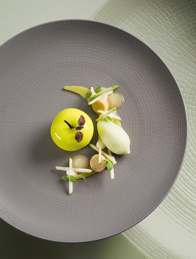 Обеденная тарелка Modulo Nature Terre D'Ombre, 28 см от Degrenne