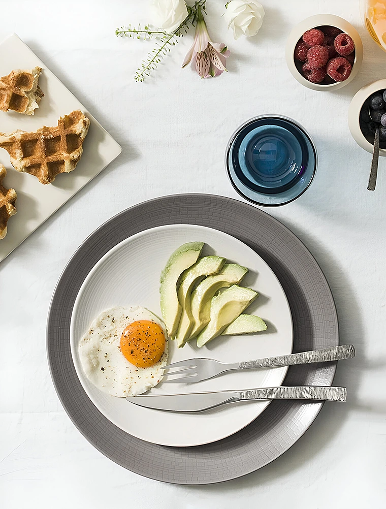 Обеденная тарелка Modulo Nature Terre D'Ombre, 28 см от Degrenne