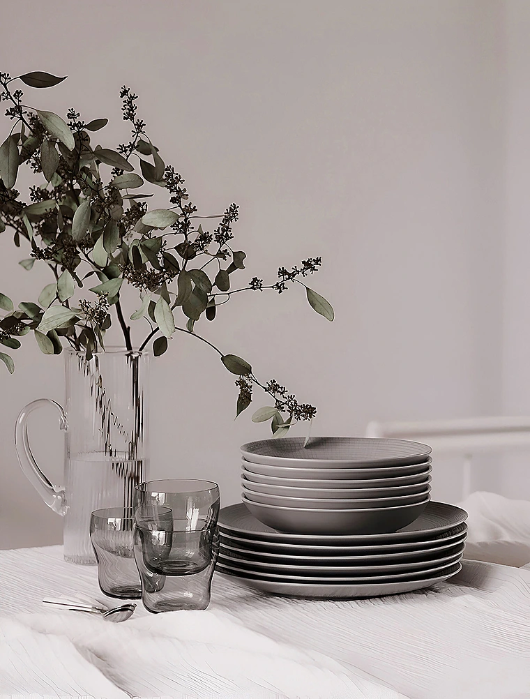 Обеденная тарелка Modulo Nature Terre D'Ombre, 28 см от Degrenne