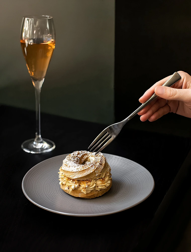 Закусочная тарелка Modulo Nature Terre D'Ombre, 21 см от Degrenne