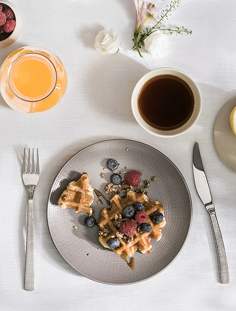 Закусочная тарелка Modulo Nature Terre D'Ombre, 21 см от Degrenne