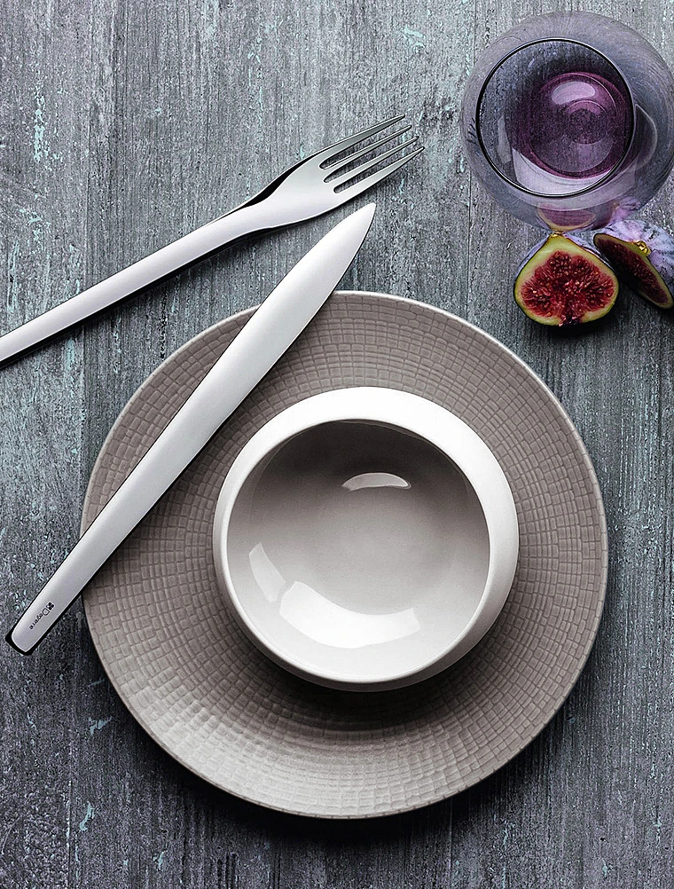 Закусочная тарелка Modulo Nature Terre D'Ombre, 21 см от Degrenne