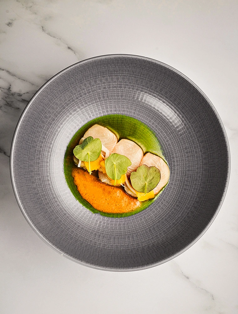 Сервировочный салатник Modulo Nature Terre D'Ombre, 24 см от Degrenne