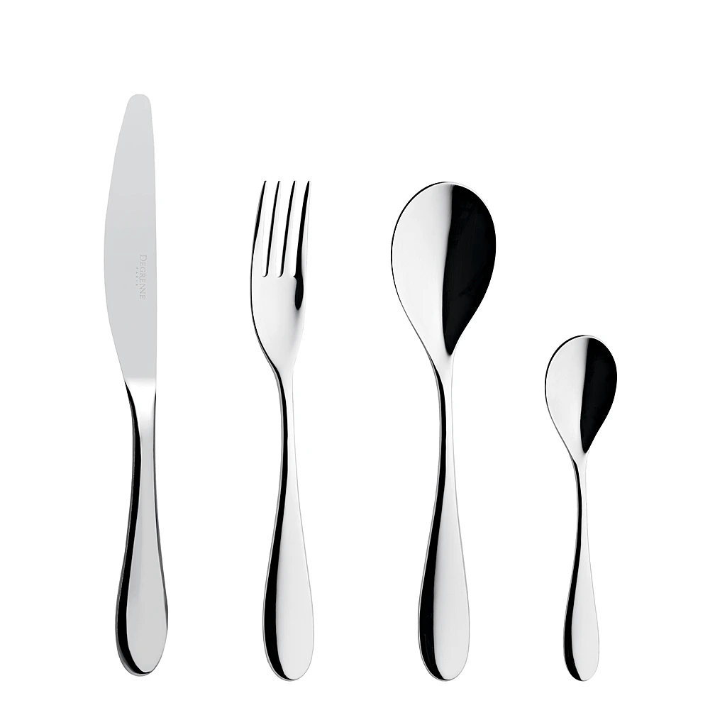 Набор столовых приборов Onde Miroir на 6 персон, 24 пр. от Degrenne