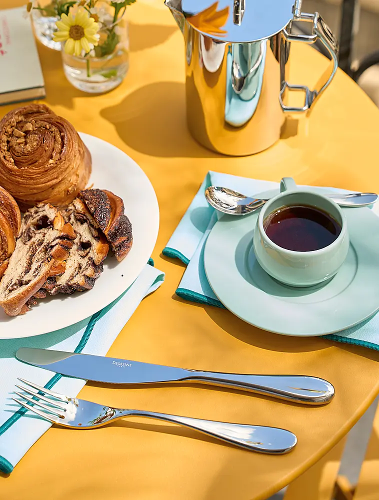 Набор столовых приборов Onde Miroir на 12 персон, 100 пр. от Degrenne