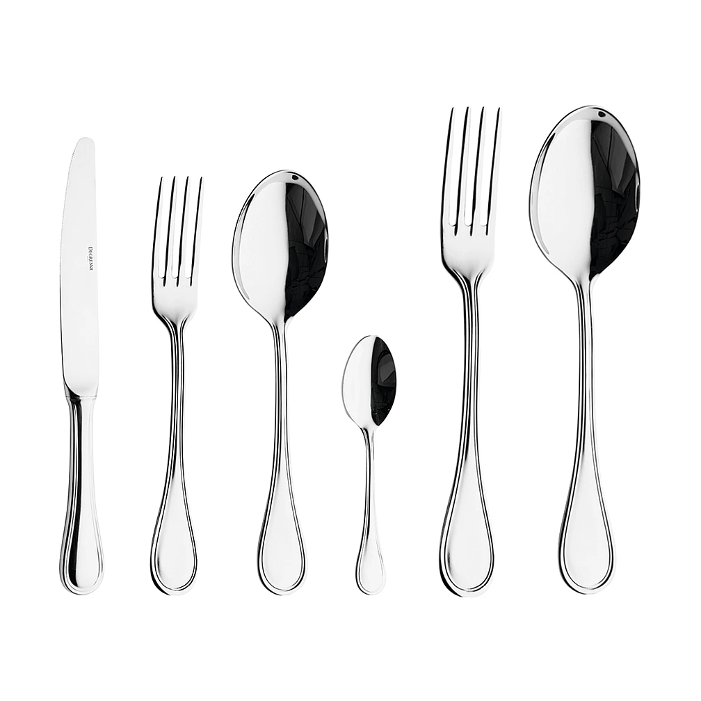 Набор столовых приборов Verlaine Mirror на 12 персон, 50 пр. от Degrenne