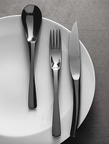 Набор столовых приборов Xy Black Mirror на 6 персон, 24 пр.