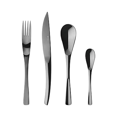 Набор столовых приборов Xy Black Mirror на 6 персон, 24 пр.