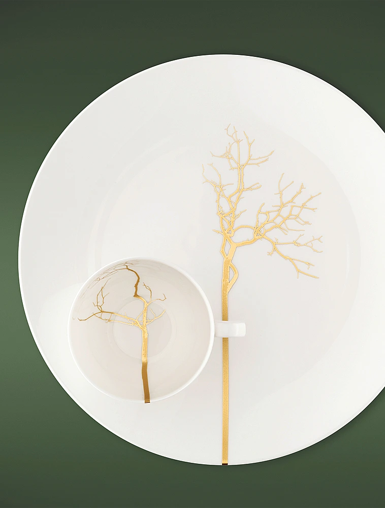 Чайная пара Golden Forest, 320 мл от Dibbern