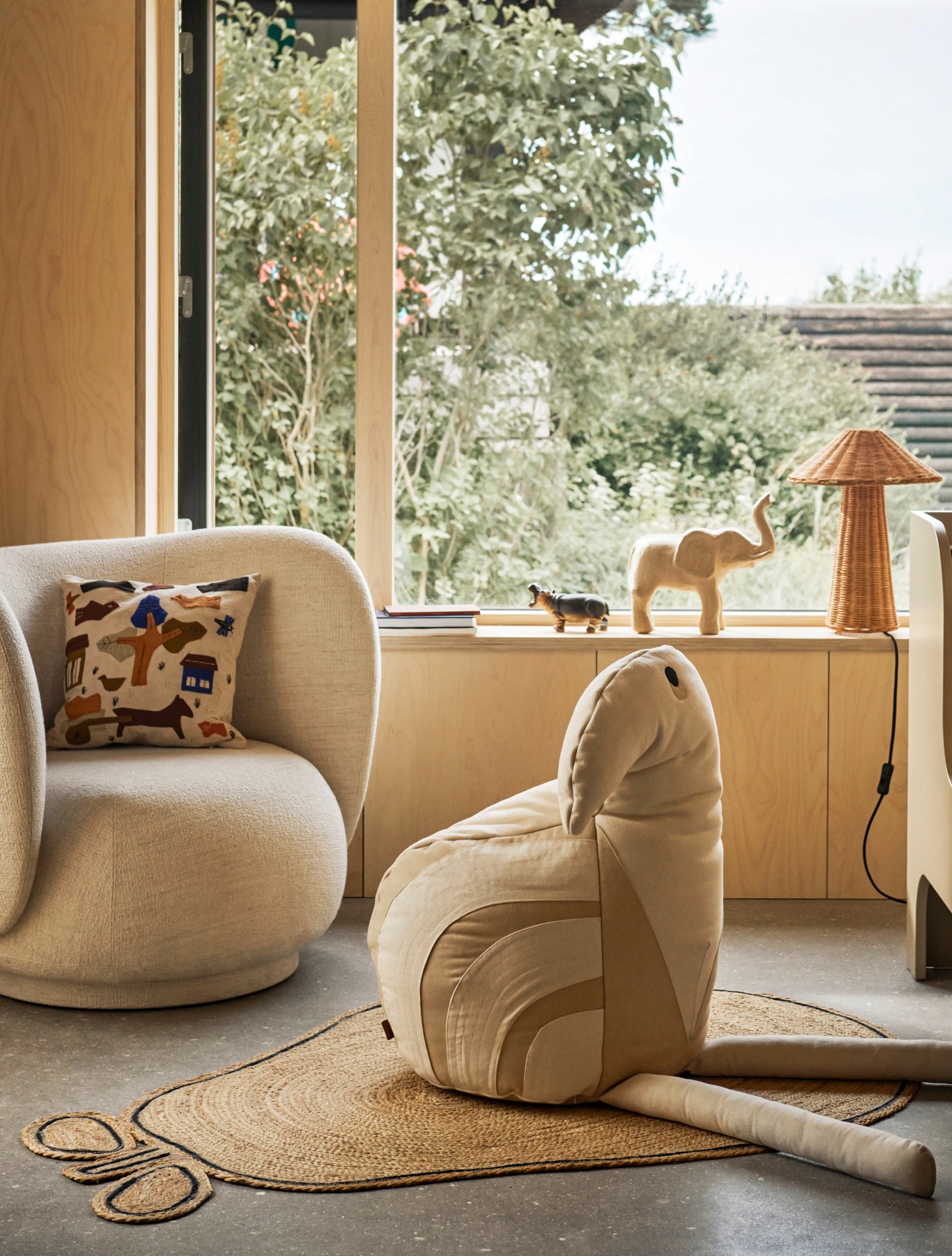 Декоративный коврик Pear, 95x140 см