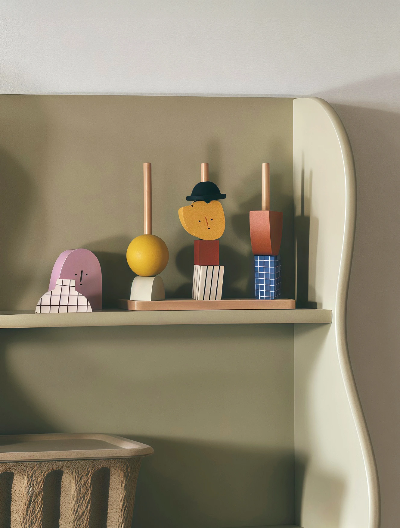 Деревянная игрушка Character, 17x7 см