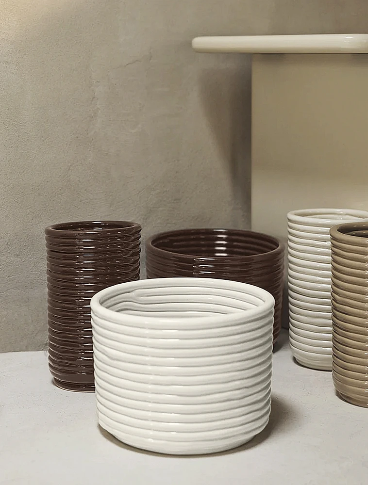 Кашпо Corduroy, 15 см от Ferm Living