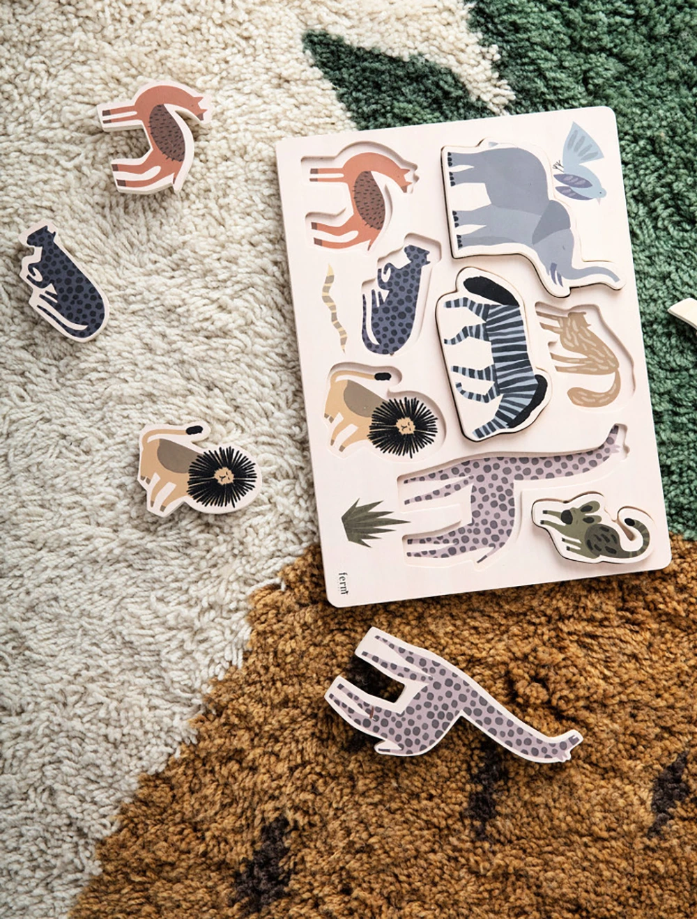 Декоративный коврик Fruiticana Tufted, 80x120 см