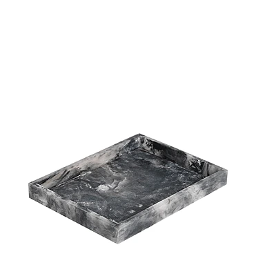 Декоративный поднос для ванной Mist, 15x10 см